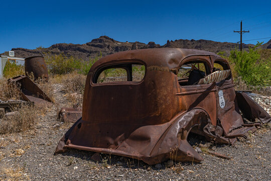 Route_66_Oldtimer_verrostet