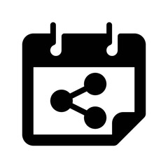 Network Icon WIth Style Fill