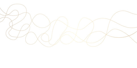 Abstract golden wave lines background. Modern golden flowing wave lines and glowing moving lines. Abstract frequency sound wave lines and twisted curve lines background.