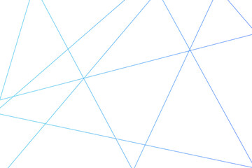 Abstract blue random chaotic wave lines abstract background. Luxury premium lines background.  Geometric lines with many squares and triangles shape background. 	