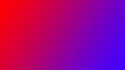 Neon blue and red color gradient background. Banner template.