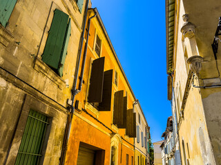 Journey to Arles' Past: Captivating Street Views of the Old Village