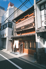 京都　祇園の風景