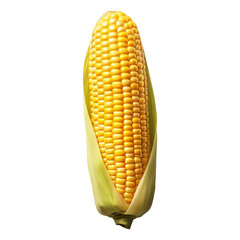Roasted corn on a transparent background