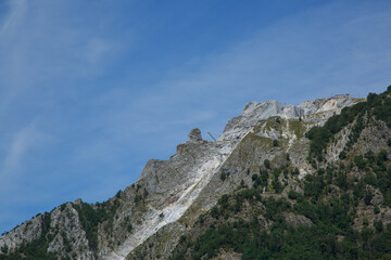Versilia Toscana  Apuinische Alpen Marmor Steinbruch