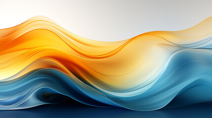 blue and yellow gradient background