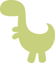 Baby Dinosaur Silhouette