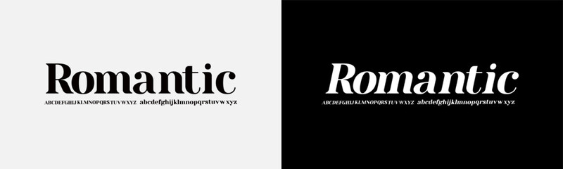 Luxury alphabet letters font. Typography elegant wedding classic lettering serif fonts decorative vintage retro concept. vector illustration