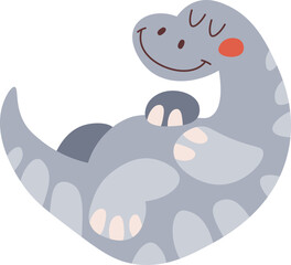 Sleeping Dinosaur Baby