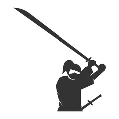 ninjas logo vector illustration
