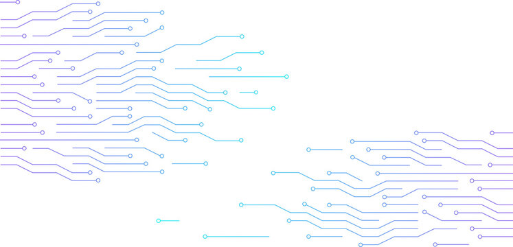 Electronic design, digital connections, data transmission, and advanced technological developments. Abstract circuit board contacts pattern. Versatile for tech-related presentations and publications
