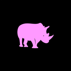 pink rhino template