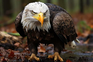 Fototapeten bald eagle © Muhammad