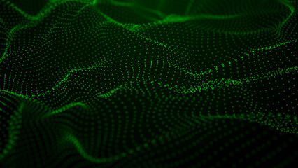 Abstract futuristic background. Connection structure. Network connection. 3D rendering.