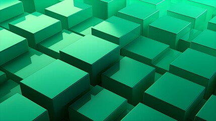Grid Texture in Green Colors. Futuristic Background