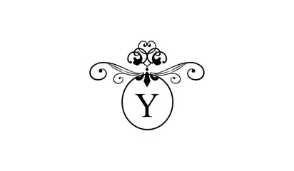 LUXURY EAR RINGS LOGO Y