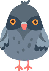 Grey Pigeon Character