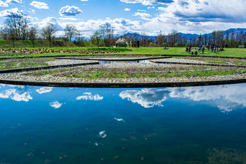 Fototapeta premium Giardini della Reggia di Venaria Reale