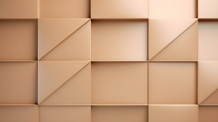 Grid Texture in Light Brown Colors. Futuristic Background