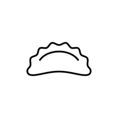dumplings vector icon food icon restaurant sign