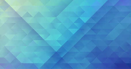 Abstract Blue Pattern of Geometric shapes. Colorful Gradient mosaic backdrop. Geometric triangular background. Vector illustration