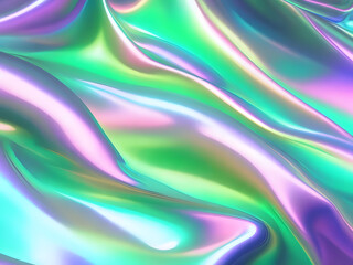 Fototapeta premium abstract holographic background AI generated