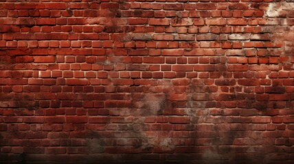 Brick wall background created with Generative AI