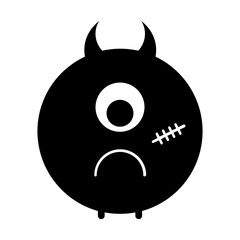 Alien monster icon