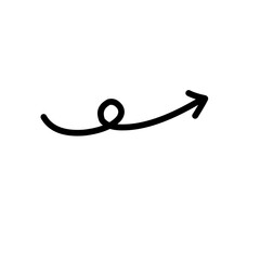 doodle arrow