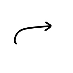 doodle arrow