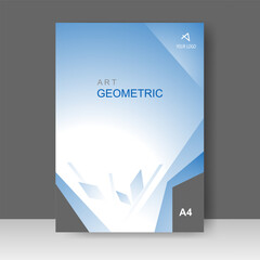 Design cover book modern. Annual report. Brochure template, catalog. Simple Flyer promotion. magazine. Vector illustration