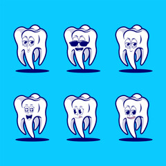 funny vector cartoon emojis