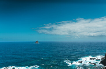 Alittle island in the sea