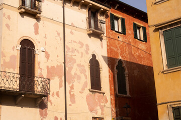 Verona, Italy - architecture in the city center