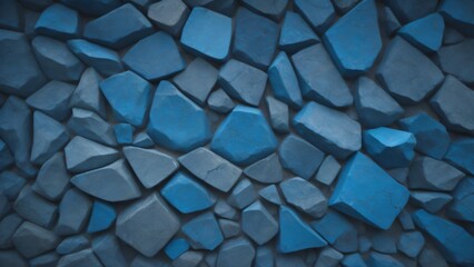 Blue abstract stone texture background