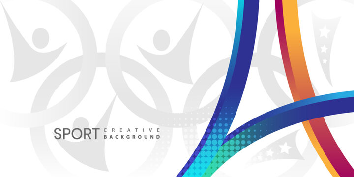 Summer Game Competition background, sport concept, Paris, 2024, vector illustration 