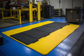 Robust Safety Mat Testing: Assessing Durability and Impact Resistance of Heavy-Duty Equipment in Industrial Workplaces