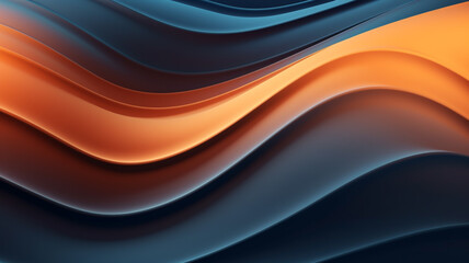 abstract of a curve layer with gradient