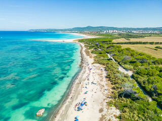 Beautiful beach of Tuscany