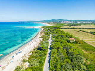 Beautiful beach of Tuscany