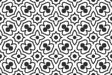 Seamless abstract geometric shape pattern