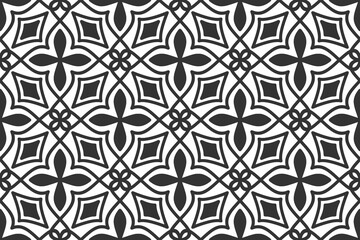 Seamless abstract geometric shape pattern