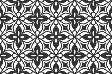 Seamless abstract geometric shape pattern
