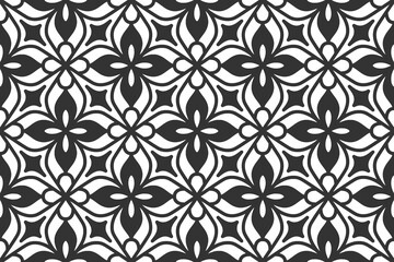 Seamless abstract geometric shape pattern