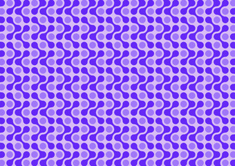 Abstract pattern geometric circle purple science modern background