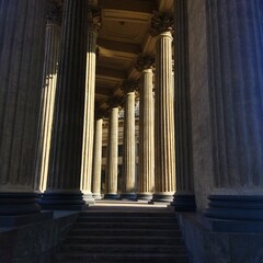 colonnade of the Kazan cathedral