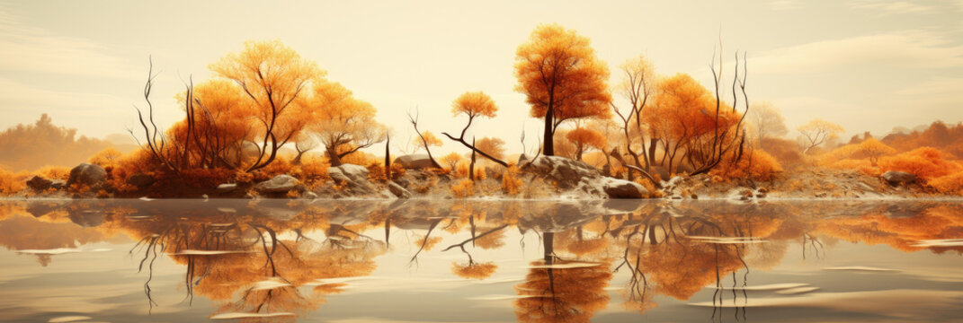 Surreal Autumn Dreamscape 