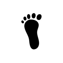 Fototapeta na wymiar Human Footprint