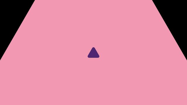 Triangles shape transition pack. Flat animation, motion graphic background. color full line, dot, circle and abstract for backgrounds. Animation of seamless loop.