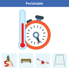 Illustration for Perishable_Vector_EPS10
